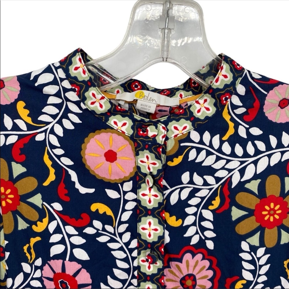 Boden Ava Floral Cotton Maxi Dress - Picture 7 of 16